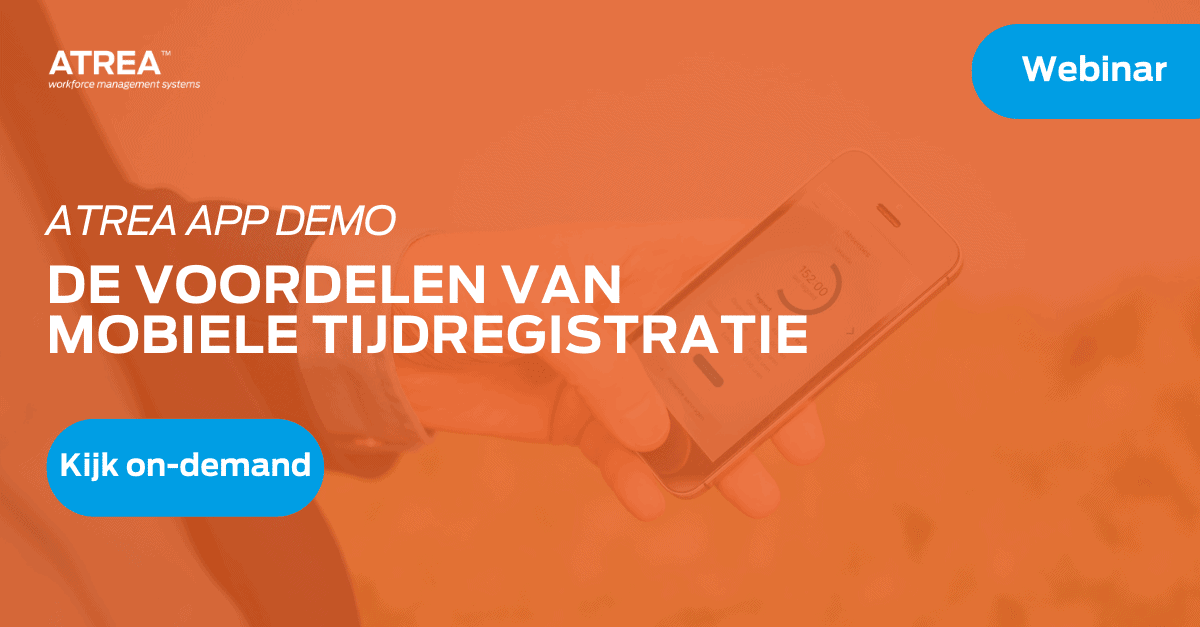 Bekijk on-demand: de voordelen van mobiele tijdregistratie